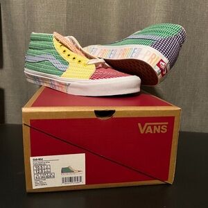 Vans Sk8-Mid Pride Multi/True White Sneakers